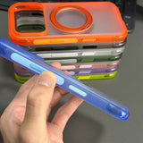 Airbag Shockproof Rotatable Kickstand Magnetic Case for iPhone