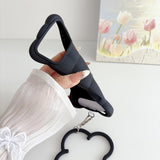 Cloud Lanyard Loop Silicone Shockproof Case for iPhone