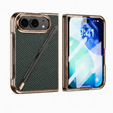Business Electroplated Case with Screen Protector & Stylus for iPhone Duo