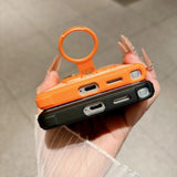 Hidden Kickstand Cooling Magnetic Shockproof Case for Samsung