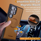 Magnetic Detachable Leather Wallet Case for Samsung