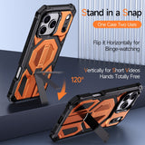 New 3-In-1 Drop-Proof Phone Case with Magnetic Stand for IPhone