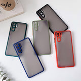 Shockproof Matte Transparent Phone Case for Samsung