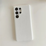 Luxury Leather Grain Case for Samsung
