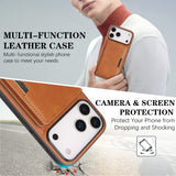 2-in-1 Magnetic Charging Wallet Case for iPhone