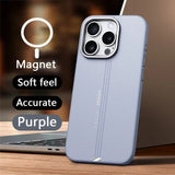 Luxury Business Leather Magnetic Case For iPhone