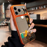 Cute Animal Mirror Phone Case for iPhone