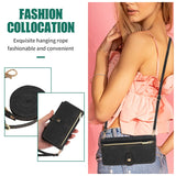 Leather Crossbody Card Slot Wallet Case for Samsung