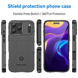 Rugged Shield Military Grade Drop Shockproof Phone Case For iPhone