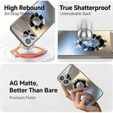Magnetic Lens Full-Coverage Anti-Drop Phone Case for IPhone