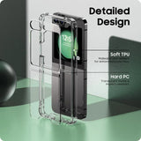 Clear Acrylic Hard Phone Case for Samsung Z Flip