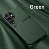 Magnetic Leather Case For Samsung Galaxy