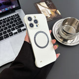 Ultra Thin Hard PC Magnetic Frameless Phone Case For Samsung