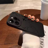 Travel-nspired Airplane Route Desian Soft Phone Case For iPhone