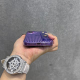 Transparent Stripe Ring Lanyard Wristband Bracket Case for iPhone