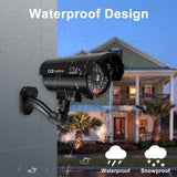 1PC Fake Camera with Flashing Red LED Waterproof