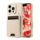 TPU Leather Wallet Shockproof Case for iPhone