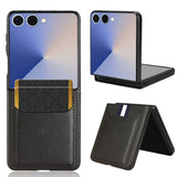 Leather Card Slot Shockproof Case for Samsung Z Flip