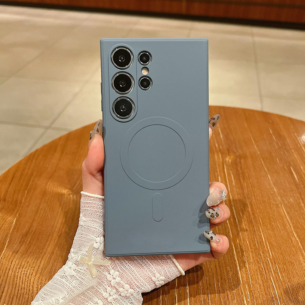 Liquid Silicone For Magsafe Magnetic Case for Samsung