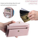 Leather Long Lanyard Wallet Flip Case for Samsung