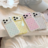 Polka-Dot Shockproof Case for iPhone