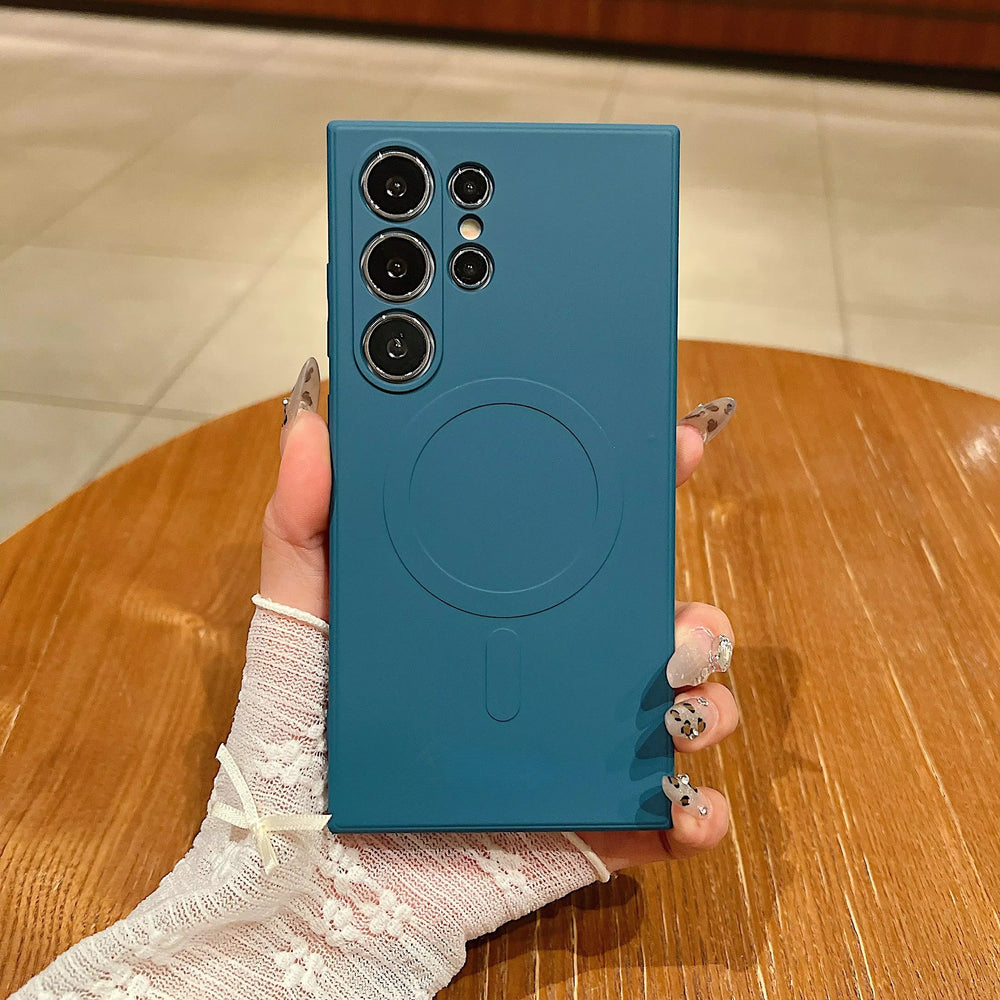 Liquid Silicone For Magsafe Magnetic Case for Samsung