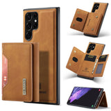 2 In 1 Wallet Magnetic Leather Case For Samsung