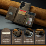 2 In 1 Wallet Magnetic Leather Case For Samsung