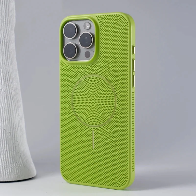 Summer Dopamine Colourway Breathable  Magnetic Case for iPhone