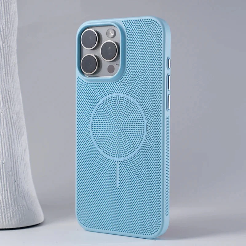Summer Dopamine Colourway Breathable  Magnetic Case for iPhone