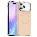 Magnetic Matte Hard PC with Wireless Charging Case for iPhone