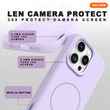 Liquid Silicone Lanyard Magnetic Phone Case For iPhone