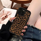 Stylish Leopard Print Soft Case for IPhone
