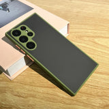 Shockproof Matte Transparent Phone Case for Samsung