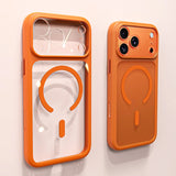 Clear Full-Coverage Magnetic Phone Case for iPhone