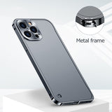 Electroplated Metal Frame Case For iPhone