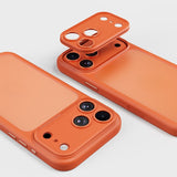 Removable Lens Matte Anti-Fingerprint Case for iPhone
