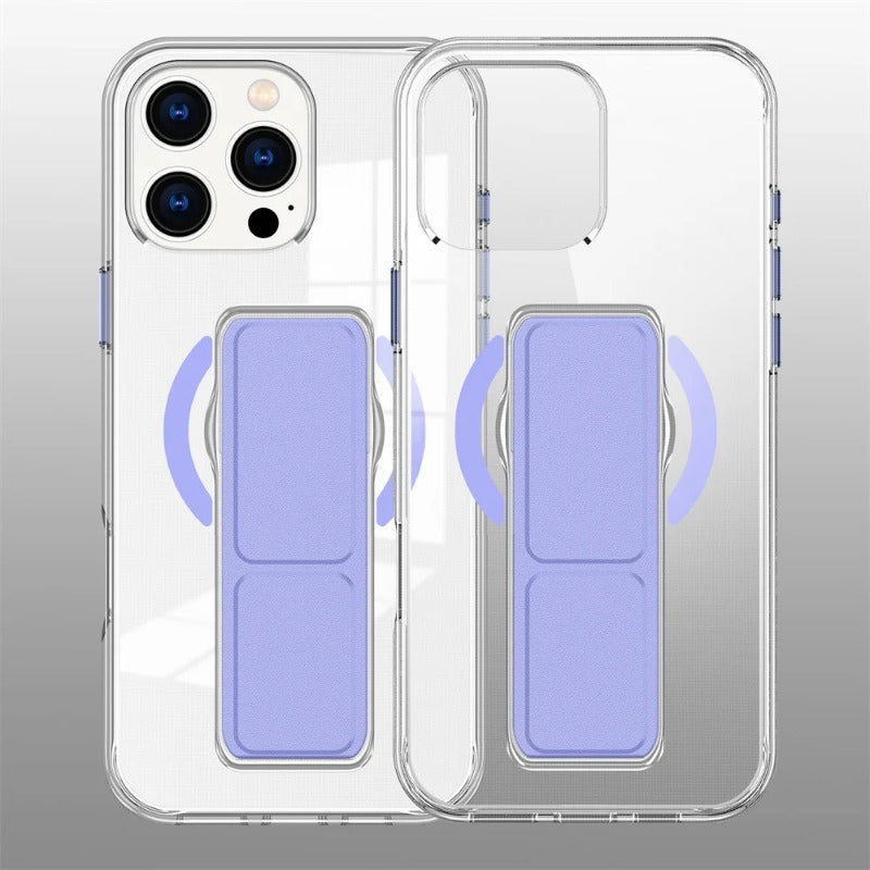 Luxury Folding Wristband Stand Magnetic Phone Case For iPhone