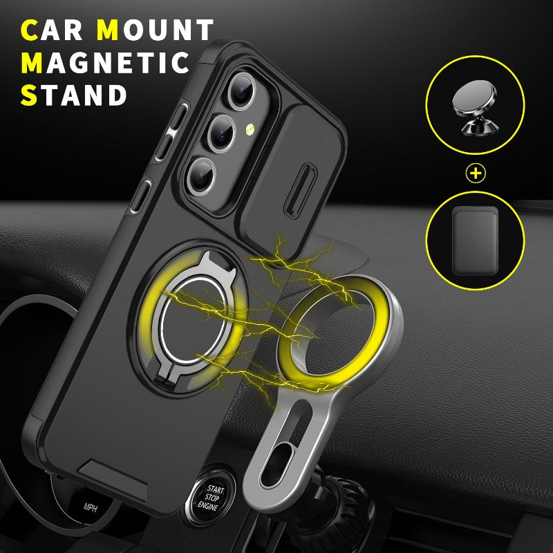 Window-Mounted Magnetic Phone Case for Samsung