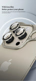 Luxury Shockproof Aluminum Alloy Borderless Phone Case For iPhone