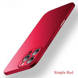 Ultra Thin Frosted Hard Cases For iPhone