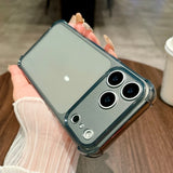 Fluorescent Transparent Shockproof Soft Case for iPhone