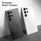 Premium Matte Ultra-Thin Non-Yellowing Phone Case for Samsung