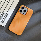 Premium Camouflage Leather Magnetic Shockproof Case for iPhone