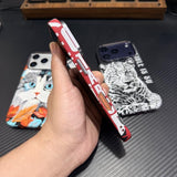 Feline Animal Magnetic Charging Shockproof Case for iPhone