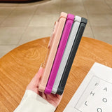 Transparent Glitter Magnetic 2in1 Airbag Shockproof Case For Samsung