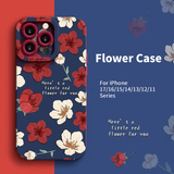 Flower Shockproof Skin-Friendly Phone Case for iPhone