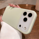 Jelly Liquid Silicone Anti-Fingerprint & Shockproof Phone Case for iPhone
