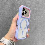 3 in 1 Clear Armor Magnetic Case for iPhone