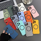 Ultra Thin Hard PC Magnetic Frameless Phone Case For Samsung